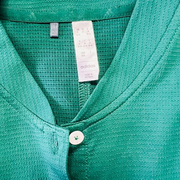 Adidas Green Tank Top Athletic Golf Workout Casual Women's Small - Picture 4 of 4